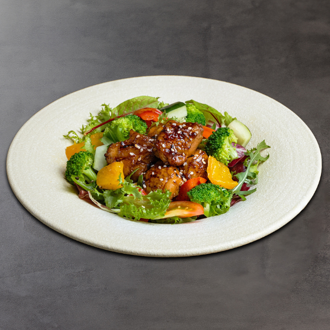 Salad Gà Nướng Xốt Teriyaki