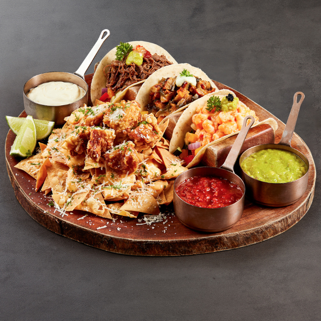 Oriental Nachos Combo
