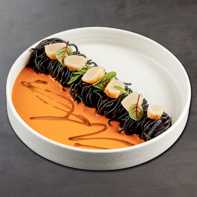 Mì Spaghetti Đen Sò Điệp