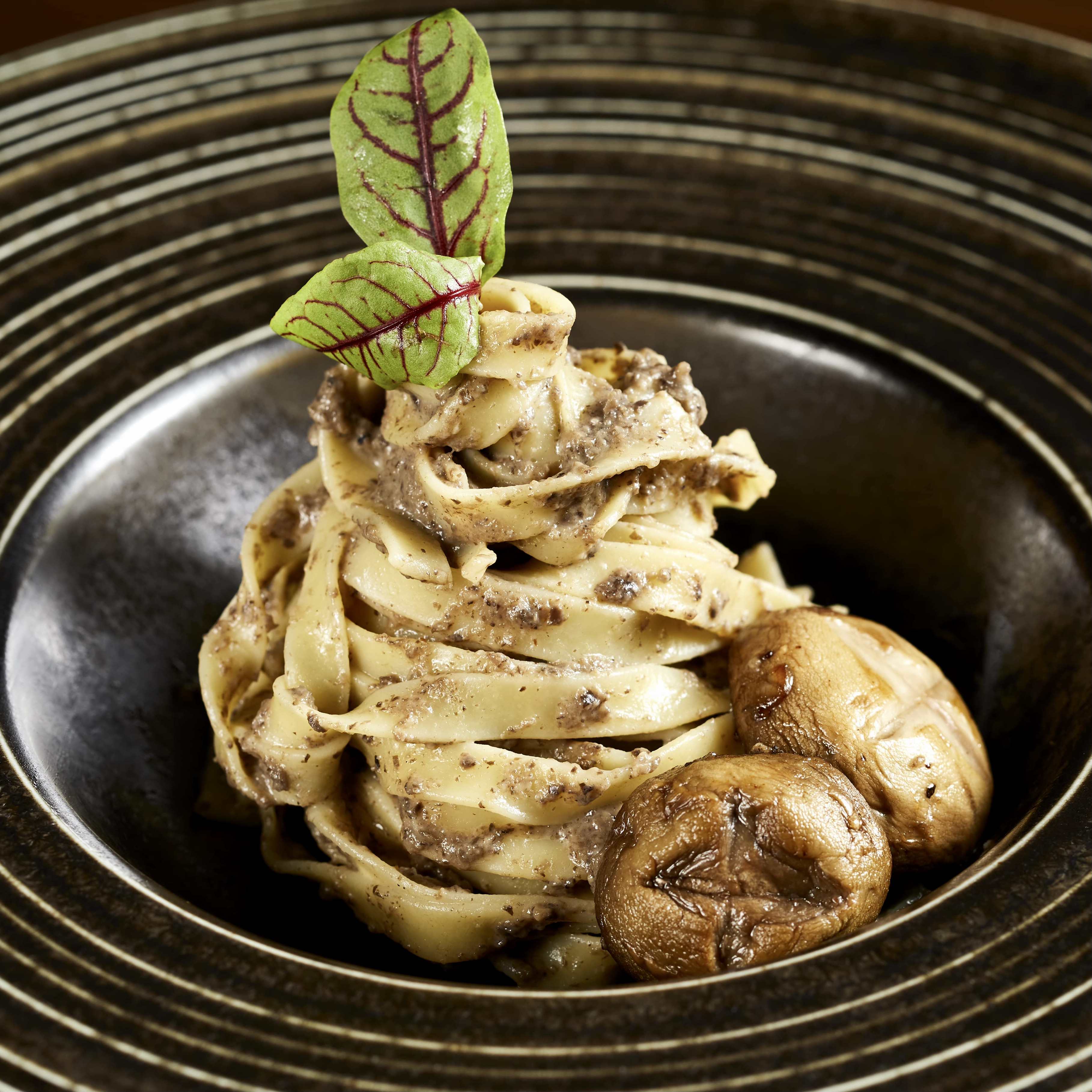 Mì Tagliatelle Sốt Kem Nấm Truffle