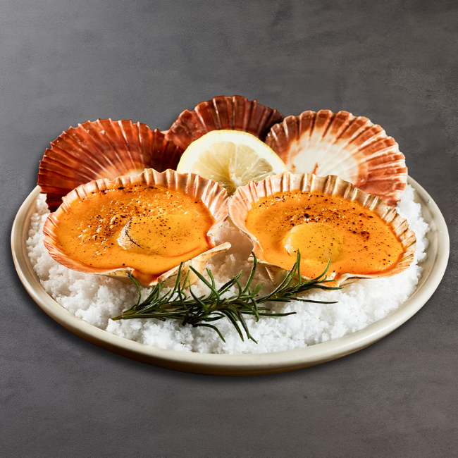 Scallop Mentaiko