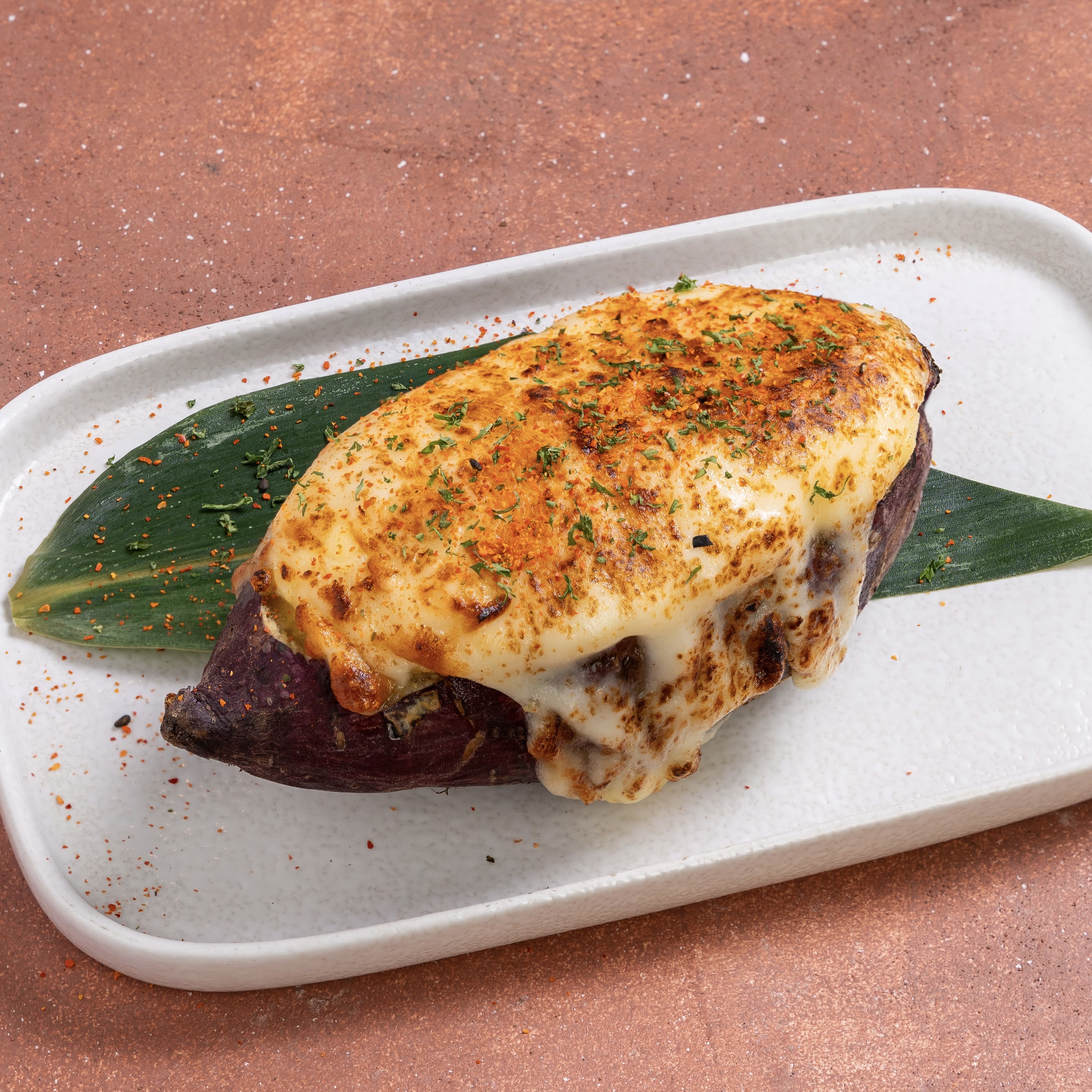 Creamy Baked Sweet Potato