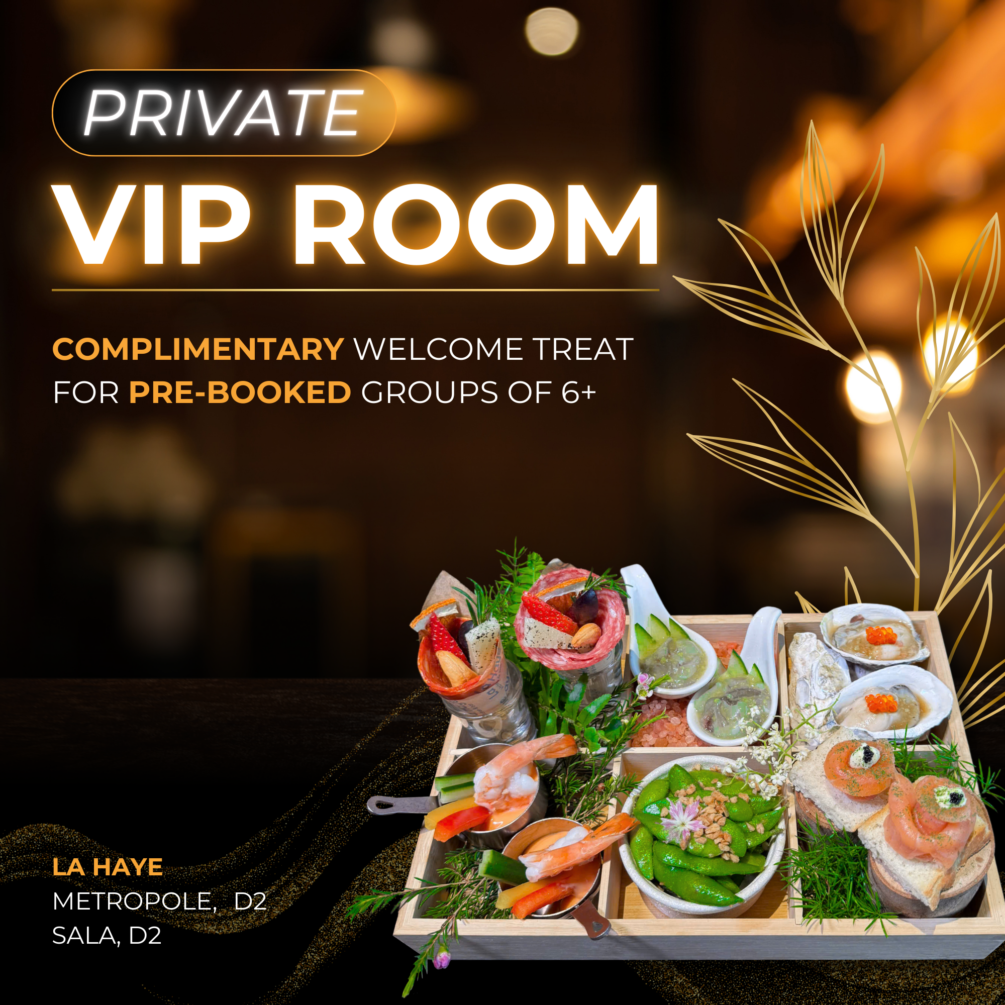 PRIVATE VIP ROOM